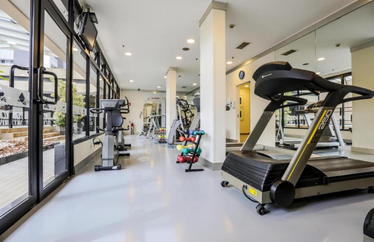 Flat De Luxo Aeroporto Congonhas - Hotel サンパウロ エクステリア 写真