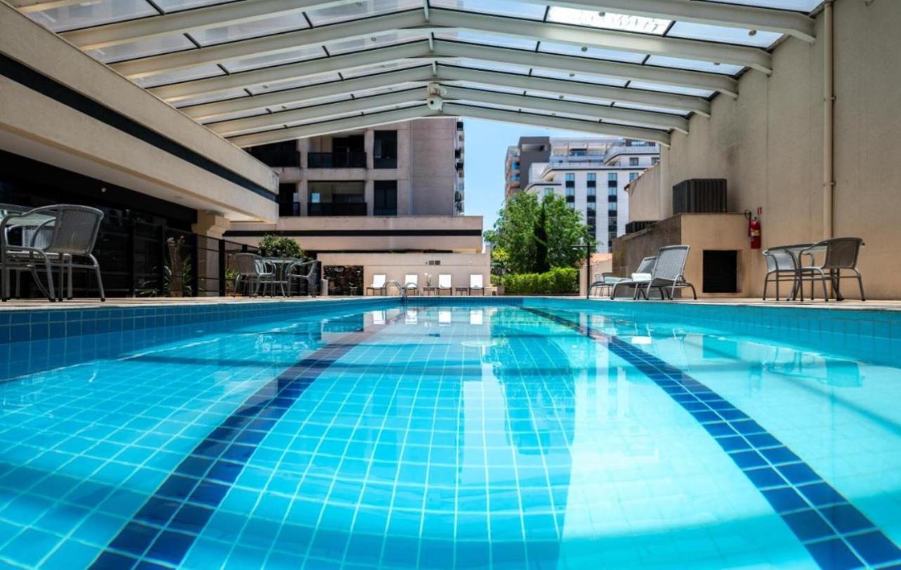 Flat De Luxo Aeroporto Congonhas - Hotel サンパウロ エクステリア 写真