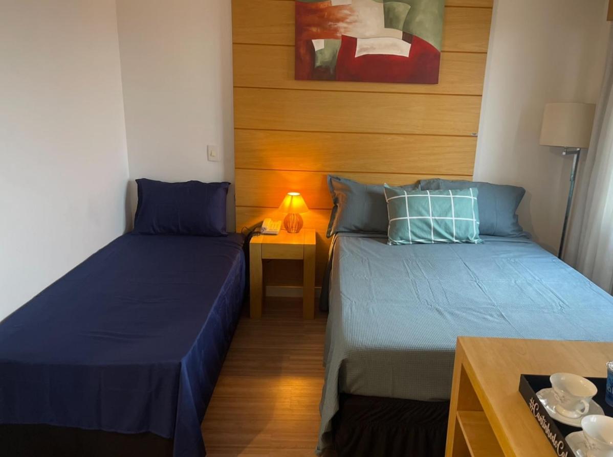 Flat De Luxo Aeroporto Congonhas - Hotel サンパウロ エクステリア 写真