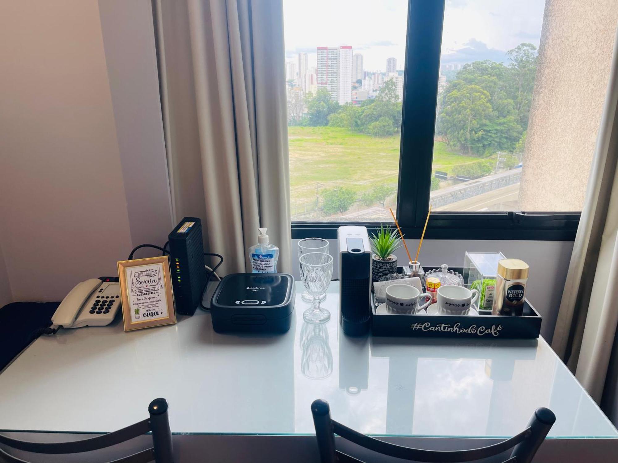 Flat De Luxo Aeroporto Congonhas - Hotel サンパウロ エクステリア 写真
